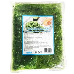 В НАЛИЧИИ Салат маринованный Чука из водорослей Wakame с/м 1 кг, Китай
