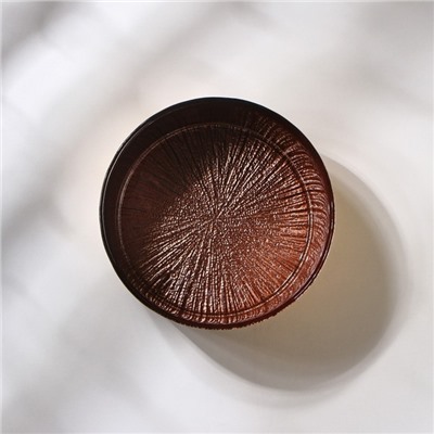 Салатник Victoria Marrone, d=12 см, цвет бронзовый